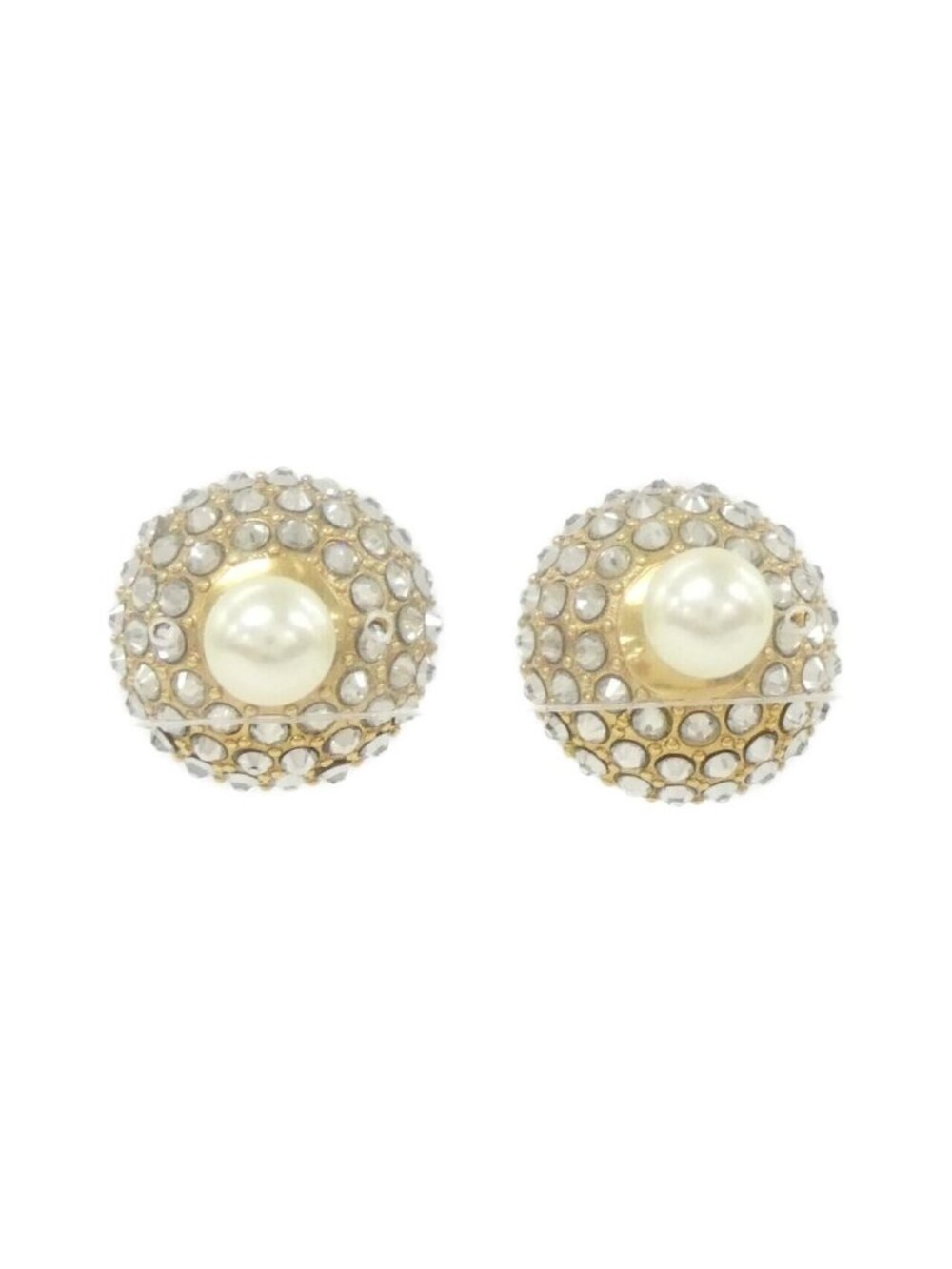 Dior Tribal Earrings Gold